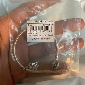 Pandora Snake Chain Bracelet ( Charm not included)